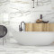 Designo Emporio Calcatta Marble Effect Polished Porcelain 60x120 Tile